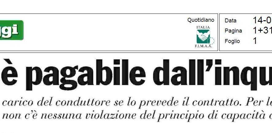 IMU e ICI pagate dall'inquilino