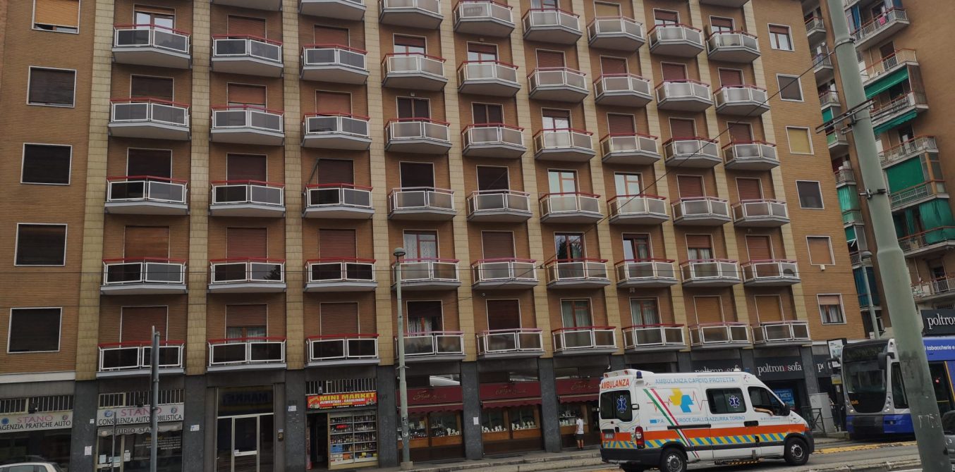 Trilocale non arredato corso Giulio Cesare
